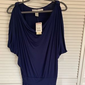 Navy, Max Studio dress